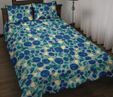 blueberry design pattern Quilt Bed Set
