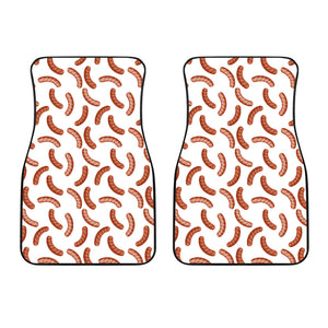 Sausage Pattern Print Design 04 Front Car Mats