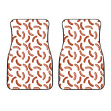 Sausage Pattern Print Design 04 Front Car Mats