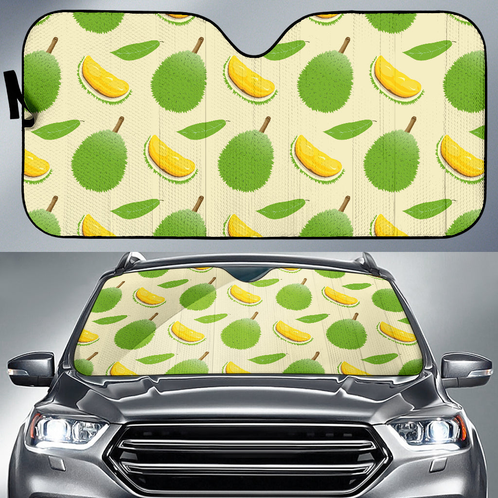 Durian Pattern Car Sun Shade