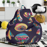 Colorful Mushroom Pattern Bean Bag Cover