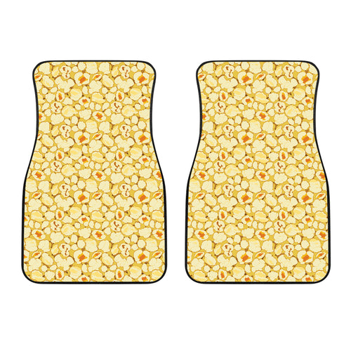 Popcorn Pattern Print Design 04 Front Car Mats