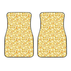Popcorn Pattern Print Design 04 Front Car Mats