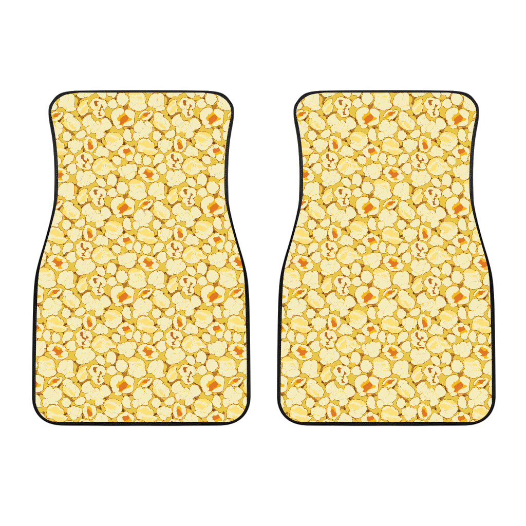 Popcorn Pattern Print Design 04 Front Car Mats