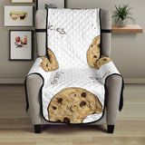 Sketch style cookie pattern Chair Cover Protector