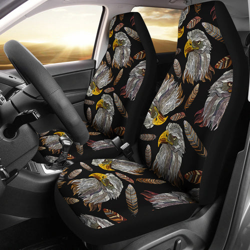 Eagle Pattern Print Design 05 Universal Fit Car Seat Covers