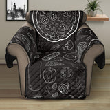 Pizza pattern  Recliner Cover Protector