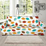 Colorful American Football Ball Pattern Sofa Slipcover