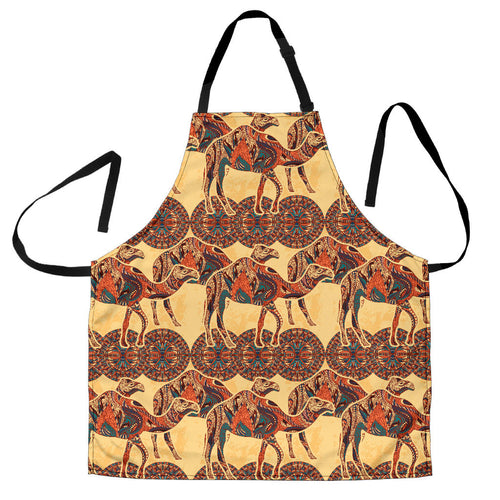 Camel Polynesian Tribal Design Pattern Adjustable Apron