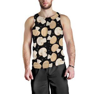 Champignon mushroom pattern Men Tank Top