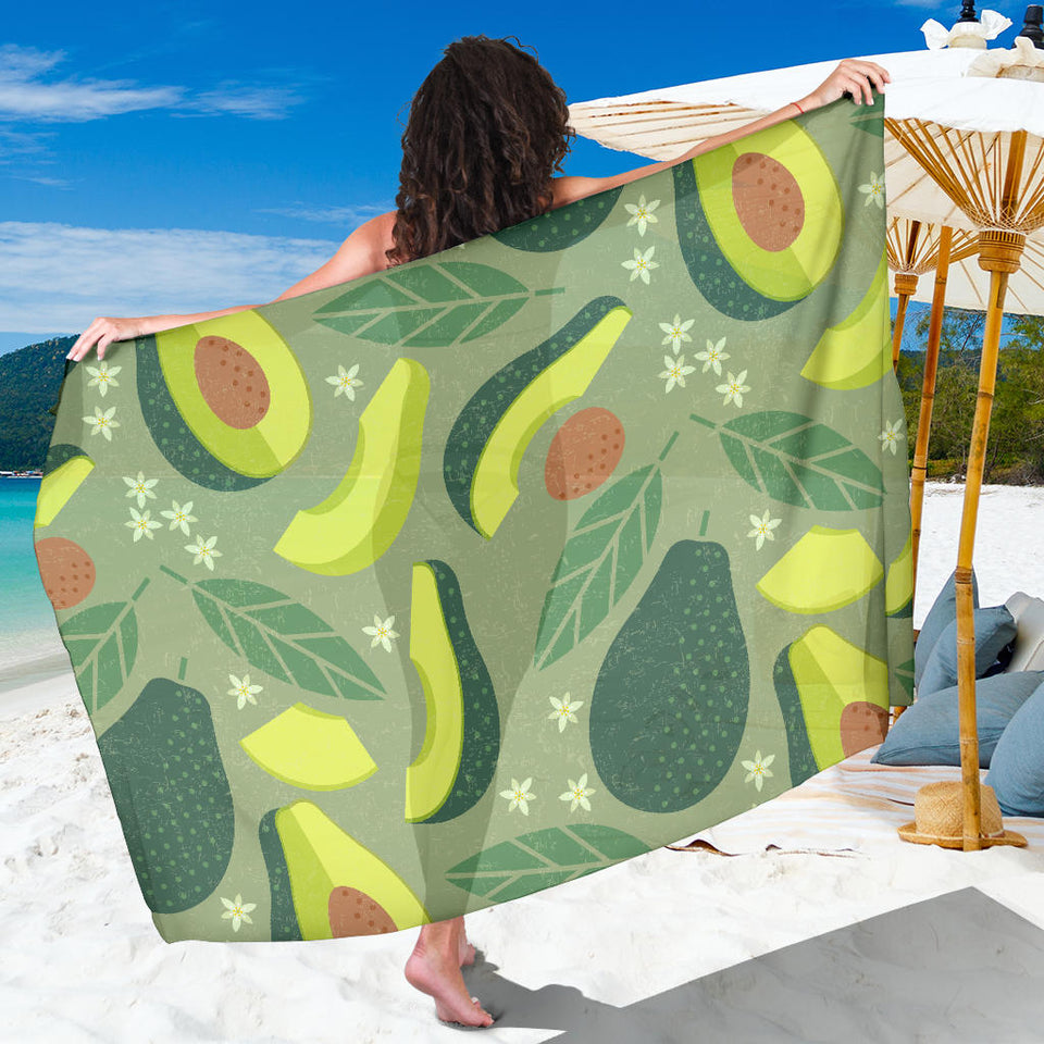 Avocado Pattern Sarong