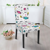 Candy Design Pattern Dining Chair Slipcover
