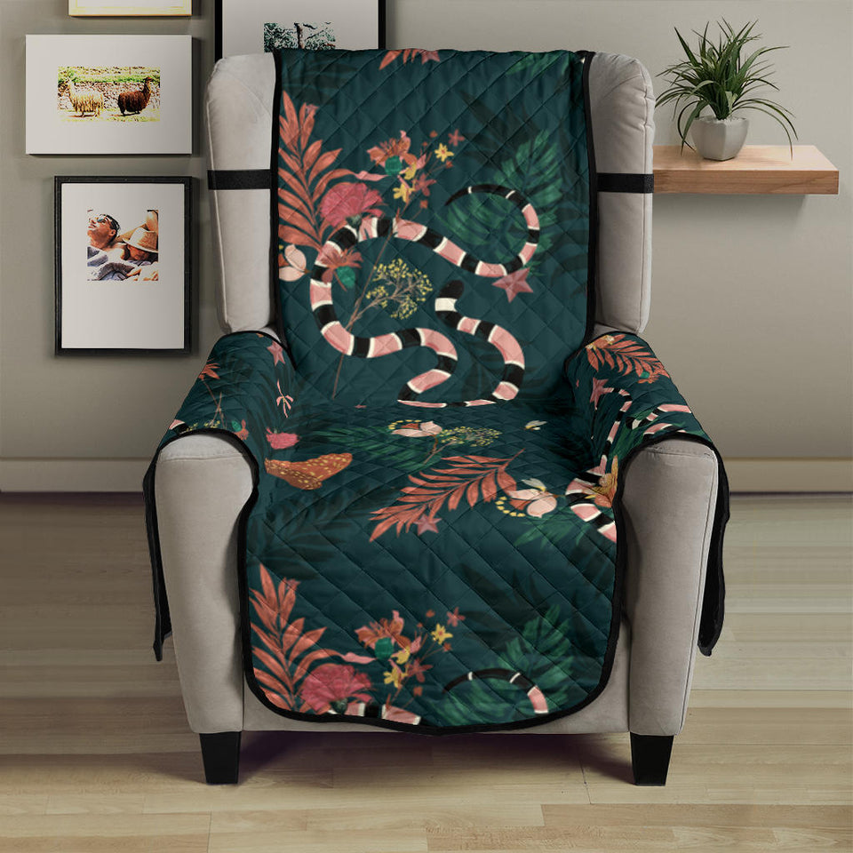 Snake forest pattern Chair Cover Protector