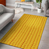 Corn Pattern Print Design 04 Area Rug