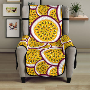 Passion fruits slice pattern Chair Cover Protector