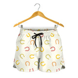 Horseshoes Pattern Print Design 02 Women Shorts