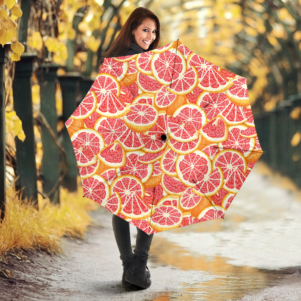 Tropical Grapefruit Pattern Umbrella