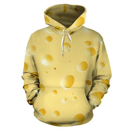 Cheese Texture Men Women Pullover Hoodie