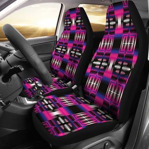 Strips Pink  Car Seat Covers