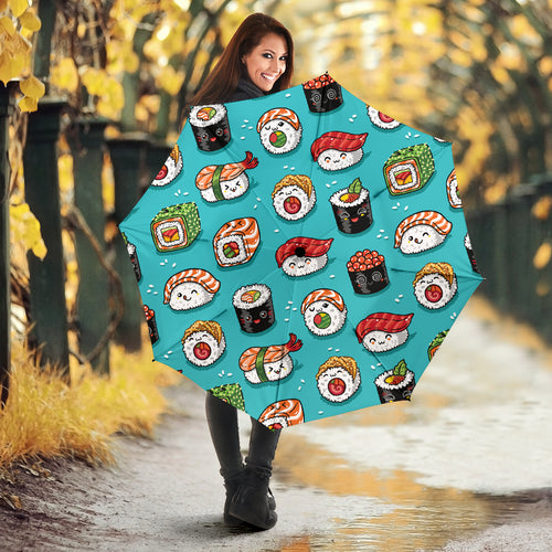 Cute Sushi Pattern Umbrella