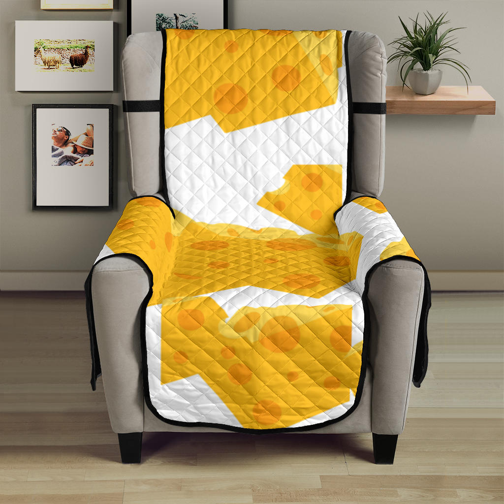 Cheese slice pattern Chair Cover Protector