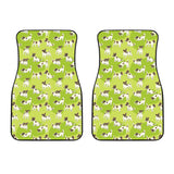 Jack Russel Pattern Print Design 01 Front Car Mats