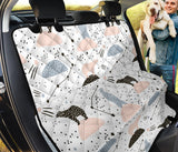 Polar Bears Star Poka Dot Pattern Dog Car Seat Covers
