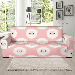 Cute Sheep Pattern Sofa Slipcover