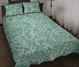 Classic Hand drawn Grape pattern Quilt Bed Set