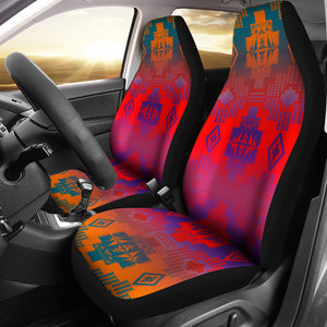 Purple Thunderstorm Car Seat Covers