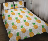 Pineapples pattern Quilt Bed Set