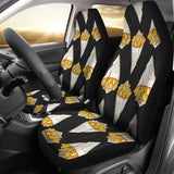 French Fries Dark Background Universal Fit Car Seat Covers