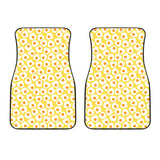 Fried Eggs Pattern Print Design 05 Front Car Mats