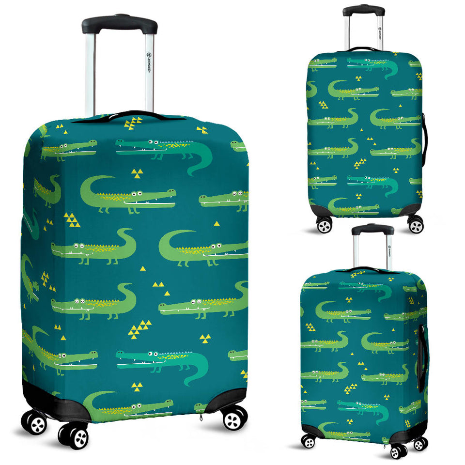 Crocodile Pattern Luggage Covers