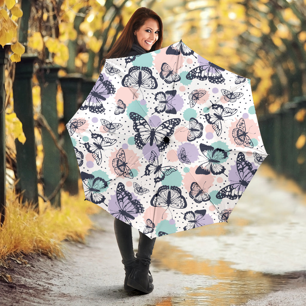 Butterfly Pattern Umbrella