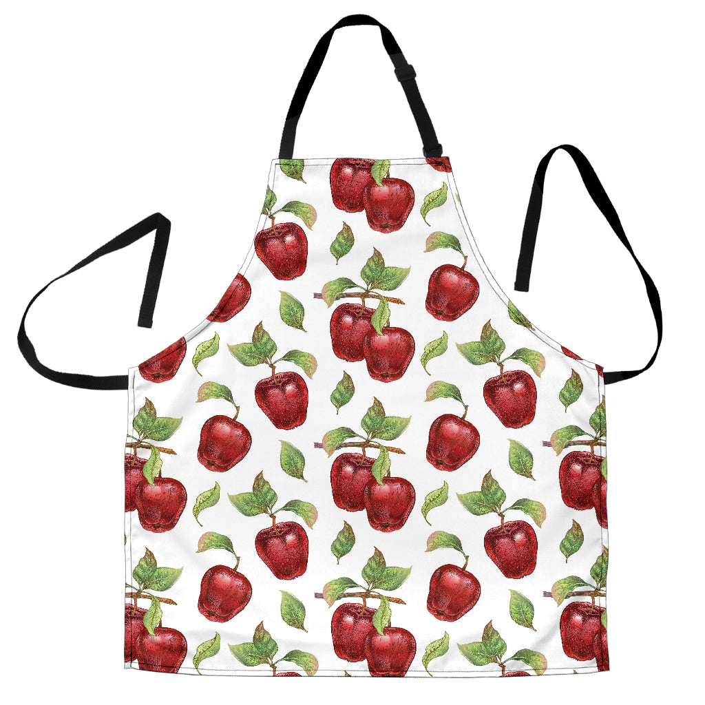Red Apples Pattern Adjustable Apron
