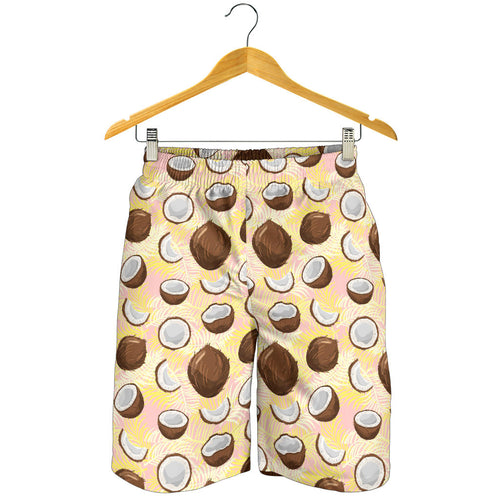 Coconut Pattern Print Design 05 Men Shorts
