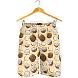Coconut Pattern Print Design 05 Men Shorts