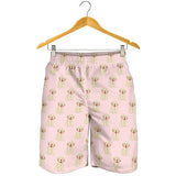 Golden Retriever Pattern Print Design 02 Men Shorts
