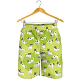 Jack Russel Pattern Print Design 01 Men Shorts