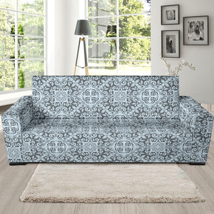 Traditional Indian Element Pattern Sofa Slipcover