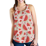 Watermelon pattern Women Racerback Tank Top