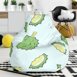 Durian Pattern Blue Background Bean Bag Cover