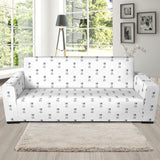 Engine Piston Background Pattern Print Design 01 Sofa Slipcover