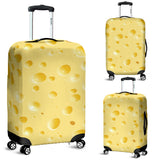 Cheese Texture Luggage Covers