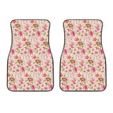 Swallow Pattern Print Design 01 Front Car Mats