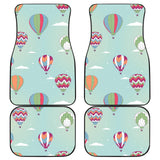 Hot Air Balloon Design Pattern Front And Back Car Mats