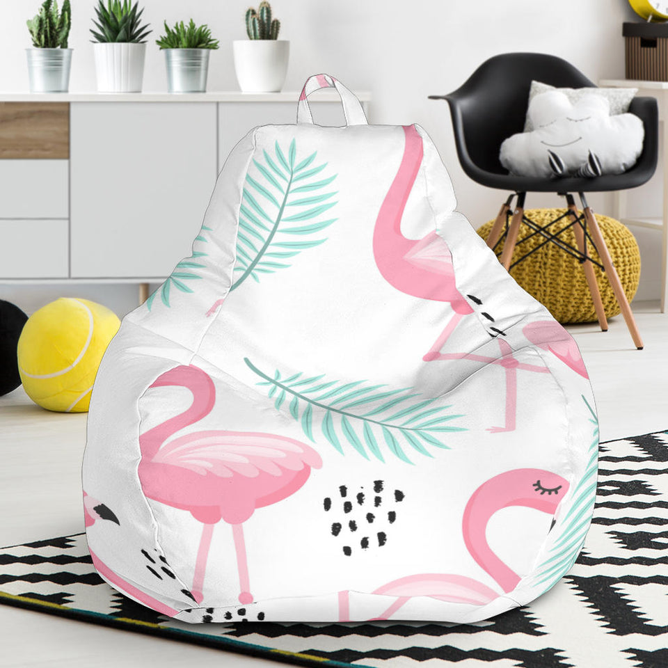 Cute Flamingo Pattern Bean Bag Cover