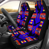 Seven Tribes Eagle Blue Car Seat Covers