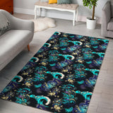Dragon Sea Wave Pattern Area Rug